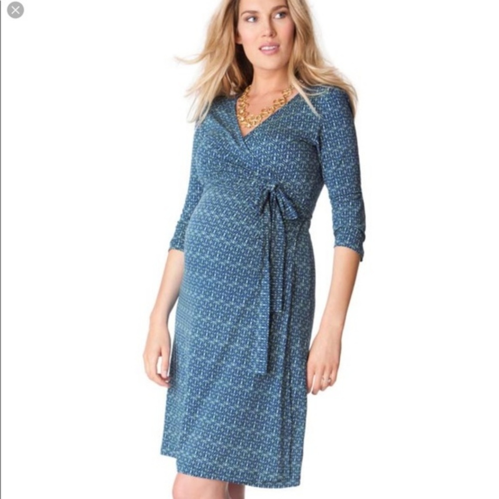 Seraphine Maternity Wrap Dress